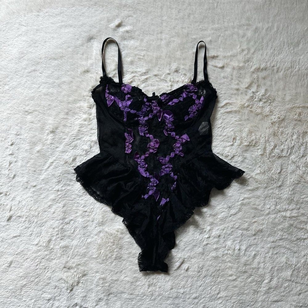 vintage 1990's teddy bodysuit